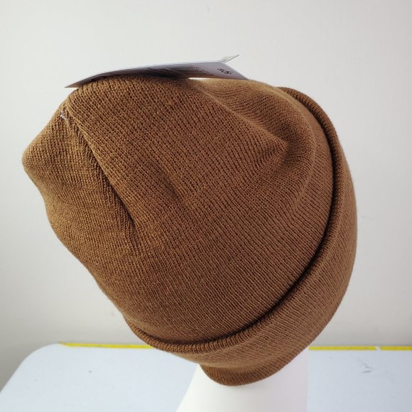 Buffalo Outdoors® Brown Buffalo Winter Knit Reflective Work Hat - Picture 4 of 6